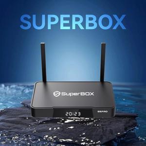 Superbox S5 Pro Ultimate Android 12 Smart TV Box, 7-Days Playback, Voice Command Versatile Streaming Player, Stunning 6K HD Resolution