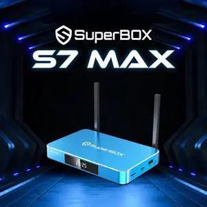 Superbox Premium Edition S7 Max - Android 12, 4GB RAM, 64GB Storage, Brand-new UI/UX Design with Voice Control, Extended Timeshift Function, Parental Control, Smart Android TV Box Media Player