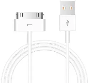 DIXSG 30 Pin Cord Adapter Accessories Nano Touch USB Sync Charger Cable Compatible for Old iOS phone