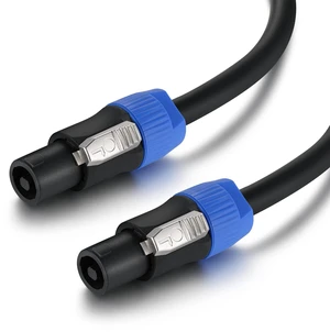 Speaker Cable 2 Conductor 6 Feet - Premium Speakon Audio Cable NL4FX Connector, 12 Gauge(AWG) Speaker Cable 2 Conductor 6 Feet - Premium Speakon Audio Cable NL4FX Connector, 12 Gauge(AWG)