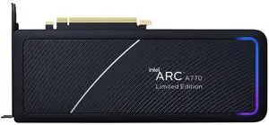 Intel Arc A770 Limited Edition 16GB PCI Express 4.0 Graphics Card 21P01J00BA