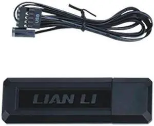 LIAN-LI Wireless Controller Kit Black Color, for SL Wireless, TL Wireless & Strimer Wireless with PWM SATA Cable