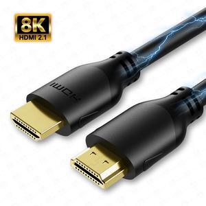 Mrocioa HDMI Cable 10ft/3m, Hdmi 2.1 Cable ,Hdmi Wires,Support 4K@120Hz 8K@60Hz, HDCP 2.2&2.3, Dynamic HDR,eARC,DTS:X, Compatible with Roku TV/HDTV/PS5/Blu-ray