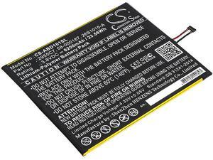 6200mAh Replacement Batteries for Amazon Kindle Fire HD 10.1 Kindle Fire HD 10.1 7th  SL056ZE