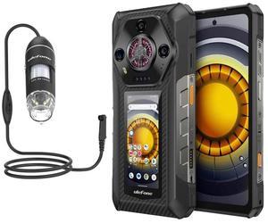 Ulefone Armor 30 Pro Rugged Phone, 32(16+16)GB+512GB, Night Vision, 6.95 inch + 3.4 inch Dual Screen Android 14 MediaTek Dimensity 7300X Octa Core + uSmart C01 Electron Microscope
