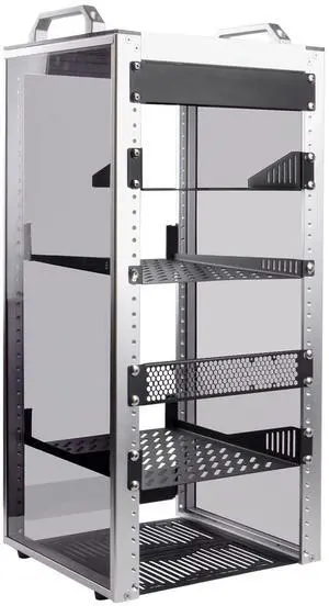 52Pi T2 Rackmount, DeskPi 10 Inch 12U Server Cabinet for Network, Servers, Audio, and Video Equipment