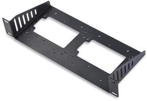 52Pi 1U SBC Shelf, 10 inch Rack Accessories for DeskPi Rackmate T0/T1/T2 Server Cabinets, Supports Raspberry Pi/Jetson Nano/RockPi 5B/Dev Board and 2.5 Inch HDD/SSD