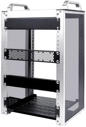 52Pi T1 Rackmount, DeskPi 10 Inch 8U Server Cabinet for Network, Servers, Audio, and Video Equipment 52Pi T1 Rackmount, DeskPi 10 Inch 8U Server Cabinet for Network, Servers, Audio, and Video Equipment