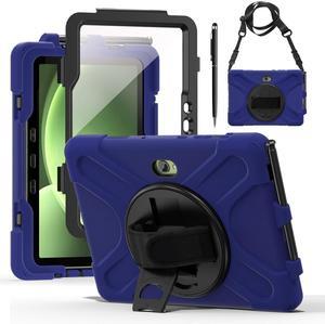 WERLEO Case for Samsung Galaxy Tab Active 5 Pro 2025 / Active 4 Pro 2022 / Active Pro 2019 10.1" Shockproof Drop Protection Cover with Screen Protector Pencil Holder Stand Shoulder Strap Stylus Pen