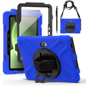 WERLEO Case for Samsung Galaxy Tab Active 5 Pro 2025 / Active 4 Pro 2022 / Active Pro 2019 10.1" Shockproof Drop Protection Cover with Screen Protector Pencil Holder Stand Shoulder Strap Stylus Pen