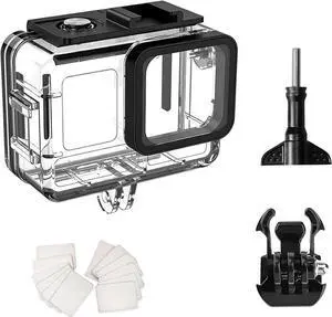 WERLEO 196FT/60M Underwater Waterproof Diving Housing Compatible for Insta 360 Ace Pro2/Ace Pro,Protective Cover Shell with Bracket Accessories kit for AcePro2/AcePro Action Camera
