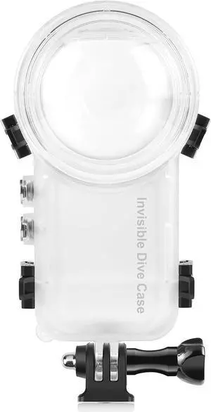 WERLEO 50m/164ft Invisible Dive Case for Insta360 X3 Underwater Waterproof Housing Cover Protective PC Sealed Shell Photography Housings with Bracket Camera Insta 360 X3 Accessories