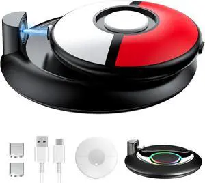 WERLEO Charging Station for GO Plus + 2023, RGB Charging Dock with Protective Case for GO Plus +