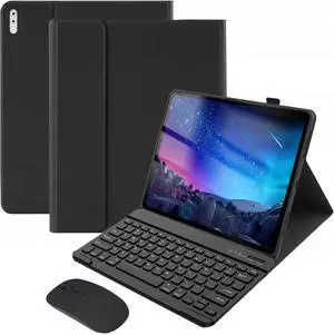 WERLEO Bluetooth Keyboard Case with Mouse for Lenovo Yoga Tab Plus 12.7 inch 2025 TB520FU Protective Cover with Wireless Mouse / Keyboard