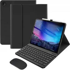 WERLEO Bluetooth Keyboard Case with Mouse for Lenovo Tab M10 10.1" 3rd GEN 2022 TB-328FU / TB-328XU Protective Cover with Wireless Mouse / Keyboard