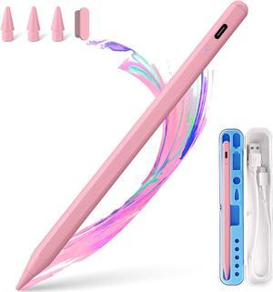 WERLEO Stylus Pen for iPad, Fast Charge for iPad Pencil Apple Pen with Palm Rejection Tilt Sensitivity - Pen for iPad 10/9/8/7/6, iPad Pro 12.9"/11"/13" M4, iPad Mini 6/5, iPad Air 5/4/3/11"-13" M2