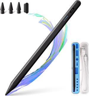 WERLEO Stylus Pen for iPad 2018-2025, 15 Mins Fast Charge for Apple Pencil with Palm Rejection, Compatible with iPad 11/10/9/8/7/6, Pro M4/ Pro12.9" (6/5/4/3 )/ 11", Air M3/M2/5/4/3, Mini A17 Pro/6/5