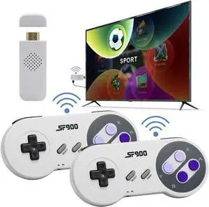 WERLEO Wireless Retro Gaming Console HDMI Video Game Console Retro Game Console HDMI Game Stick TV Nostalgia Plug & Play