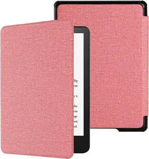 WERLEO Case Compatible with 6.8" Kindle Paperwhite (11th Generation-2021) & Kindle Paperwhite Signature Edition, Light Shell Cover with Smart Auto Wake/Sleep for Kindle Paperwhite 2021 Pink