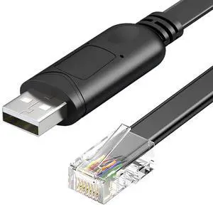 WERLEO USB to RS485 Converter RJ45 Adapter Serial Cable for Seplos PUSUNG Series SUTEN Smart BMS Connection, Built-in FT232 IC (1.8m/6ft)