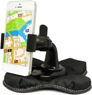 WERLEO Claw-X Nonslip Smartphone Beanbag Friction Mount for All Smartphones up to 4" Wide Like Galaxy S24 S25 Flip iPhone 16 15 14 Pro MAX Ultra (Fits Pop Out Case)