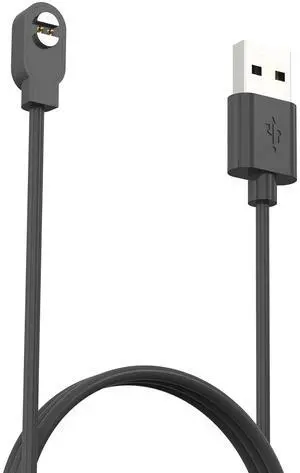 WERLEO Replacement Charging Dock Cable Compatible with Suunto Sonic/Wing, USB Magnetized Cable Charger Stand Smart Watch Accessories(1M/3.3FT, Black)