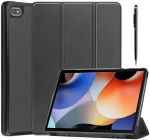 WERLEO Case for Blackview Oscal Pad 10 10.1 inch 2023 Tablet, Light Weight Slim Tri-Fold Shockproof Magnetic Stand Leather Cover with Universal Stylus Pen