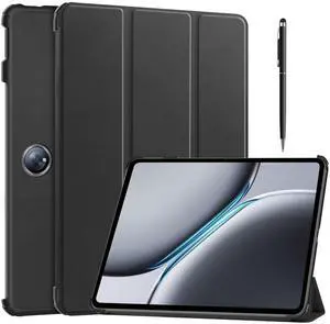WERLEO Case for OnePlus Pad 2 / OnePlus Pad Pro 12.1 inch 2024, Folio Slim Smart Cover Lightweight Hard Shell Protective Case with Multi-Angle Stand, Universal Stylus Pen