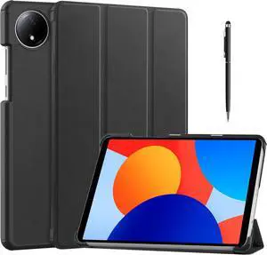 WERLEO Case for Xiaomi Redmi Pad SE 8.7 inch 2024, Slim Smart Cover Lightweight Hard Shell Protective Cover with Multi-Angle Stand, Universal Stylus Pen