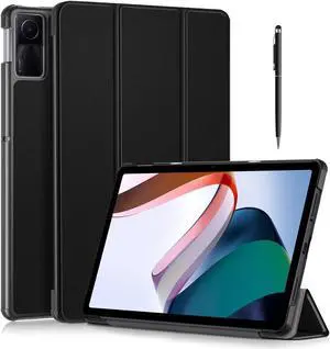 WERLEO Case for Xiaomi Redmi Pad SE 11 inch 2023, Slim Smart Cover Lightweight Hard Shell Protective Cover with Multi-Angle Stand, Universal Stylus Pen