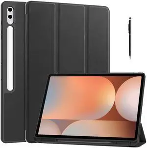 WERLEO Case for Samsung Galaxy Tab S10 Ultra 2024/ S9 Ultra 2023/ S8 Ultra 2022 14.6 Inch, Slim Smart Stand Cover Protective Cover with Pencil Holder, Stand, Universal Stylus Pen