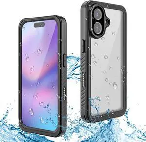 WERLEO Waterproof Case for iPhone 17 with Camera Control Capture Button, Built-in Screen Protector [IP68 Underwater][Military Dropproof] Full Body Shockprooof Phone Cover