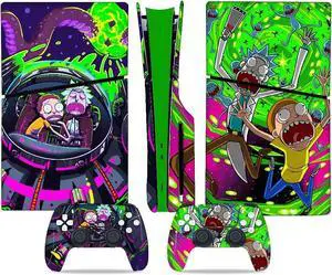 WERLEO For PS5 Slim Disc Edition Skin - Slim Disc Console and Controller Accessories Cover Skins PS5 Controller Skin Gift ps5 Skins for Console Full Set PS5 Skin