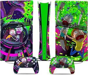 WERLEO Decal Skin for PS5 Pro Digital, PS5 Pro Digital Console and Controllers Accessories Covers, Vinyl Skin Stickers for PS5 Pro Digital Edition