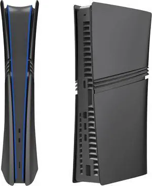 WERLEO FacePlates for PS5 Pro Digital Edition Wedorat Cover Plates for PS5 Pro Digital ABS Anti-Scratch Dustproof Protective Shell Replacement FacePlate for PlayStation 5 Pro Digital