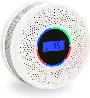 WERLEO Upgraded Interlinked Smoke Carbon Monoxide Detector, Battery Powered & Wireless Interconnected Smoke and CO Alarm, Transmission Range of Over 820 ft (Battery Not Included)