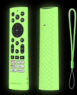 WERLEO Silicone Case Cover for Voice Remote ERF3A90 for U7G U8 U9G Series 4K ULED Glow Green