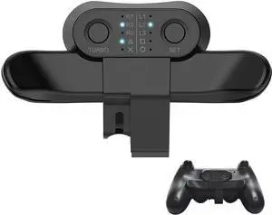 WERLEO Back Paddles for PS4 Controller,Back Button Attachment Dominator Mod Kit Compatible with PS4 Controller, Paddles with Turbo & Memory Function, Plug and Play
