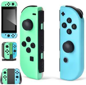 WERLEO Replacement for Switch Controller Work with Switch/Lite/OLED,Wireless Gamepad Support Dual Vibration,6-Axis Gyro,Wake-up,Motion Controls,Screenshot, L/R