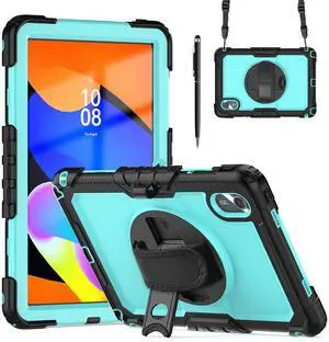 WERLEO Case for Lenovo Idea Tab 11 inch 2025/Tab K11 Gen 2 11" 2025/Lenovo Tab M11/ K11 LTE 11'' 2024 Shockproof Cover with Screen Protector/Pencil Holder/Rotating Hand Strap/Stand/Stylus Pen