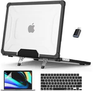 Case for MacBook Pro 14 2025 2024 2023 2022 2021 M5 M4 M3 M2 M1 A3434 A3112 A3185 A3401 A2918 A2992 A2779 A2442 Laptop Hard Cover with Stand Keyboard Skin Screen Protector Camera Cover USB C Adapter
