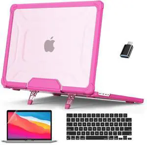 Case for MacBook Pro 14 2025 2024 2023 2022 2021 M5 M4 M3 M2 M1 A3434 A3112 A3185 A3401 A2918 A2992 A2779 A2442 Laptop Hard Cover with Stand Keyboard Skin Screen Protector Camera Cover USB C Adapter
