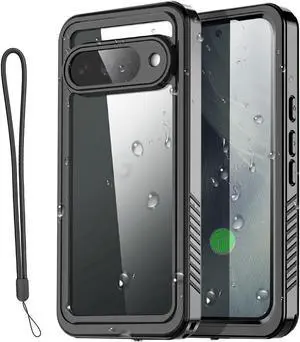 Waterproof Case for Google Pixel 11 Pro XL with Built-in Screen Protector | Clear Water Proof Shockproof Dustproof Snowproof Full Body Rugged Transparent Underwater Phone Cover with Lanyard Waterproof Case for Google Pixel 11 Pro XL with Built-in Screen Protector | Clear Water Proof Shockproof Dustproof Snowproof Full Body Rugged Transparent Underwater Phone Cover with Lanyard