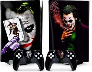 Skin Compatible with PS5 Disc Edition Console and Controller Accessories Cover Skins Controller Skin Gift Skins for Console Full Set Skin Black Skin Compatible with PS5 Disc Edition Console and Controller Accessories Cover Skins Controller Skin Gift Skins for Console Full Set Skin Black