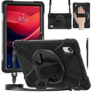 Case for Lenovo Idea Tab 11 inch 2025/Tab M11 2024/K11 11"/Motorola Moto Pad 2026/Moto Pad 60 Neo Protective Cover with S Pen Holder Stand Hand/Shoulder Strap/Universal Stylus Pen Case for Lenovo Idea Tab 11 inch 2025/Tab M11 2024/K11 11"/Motorola Moto Pad 2026/Moto Pad 60 Neo Protective Cover with S Pen Holder Stand Hand/Shoulder Strap/Universal Stylus Pen