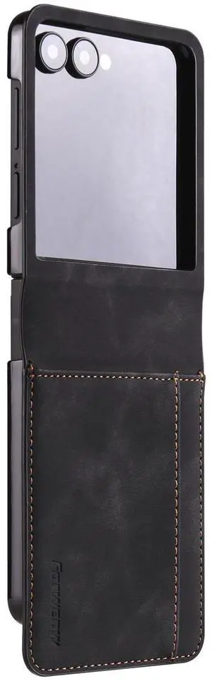Case for Samsung Galaxy Z Flip 8 Premium PU Leather Phone Cover with Card Holder Stand, Shockproof Flip Wallet Cover Case for Samsung Galaxy Z Flip 8 Premium PU Leather Phone Cover with Card Holder Stand, Shockproof Flip Wallet Cover