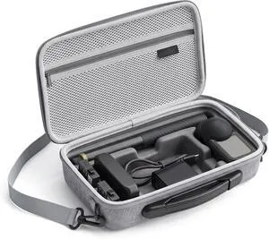 Carrying Case for Insta360 X6, Hard Shell Travel Storage Bag with Shoulder Strap, Large Capacity Organizer for Battery, Charger, Cage, Selfie Stick Accessories, DIY Customizable Space Protective Pouch Carrying Case for Insta360 X6, Hard Shell Travel Storage Bag with Shoulder Strap, Large Capacity Organizer for Battery, Charger, Cage, Selfie Stick Accessories, DIY Customizable Space Protective Pouch
