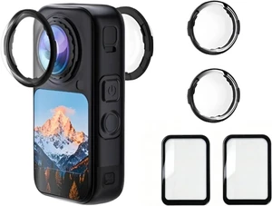 Premium Lens Guard for Insta 360 X6 + 2 Pack Screen Protector for Insta360 X6, 9H Transparency Tempered Glass Film Lens Cover for Insta360 X6 Protective Bundle Anti-scratch Accessories Premium Lens Guard for Insta 360 X6 + 2 Pack Screen Protector for Insta360 X6, 9H Transparency Tempered Glass Film Lens Cover for Insta360 X6 Protective Bundle Anti-scratch Accessories
