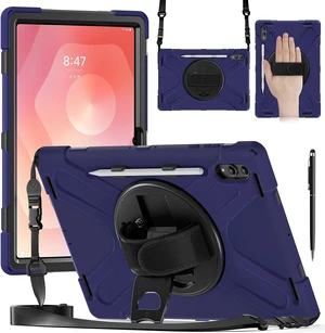 Case for Samsung Galaxy Tab S12 Ultra / S11 Ultra 14.6" 2026 2025, Full-Body Drop Protective Case with Screen Protector, Pen Holder, 360° Rotate Hand Strap & Stand,Shoulder Strap, Universal Stylus Pen Case for Samsung Galaxy Tab S12 Ultra / S11 Ultra 14.6" 2026 2025, Full-Body Drop Protective Case with Screen Protector, Pen Holder, 360° Rotate Hand Strap & Stand,Shoulder Strap, Universal Stylus Pen