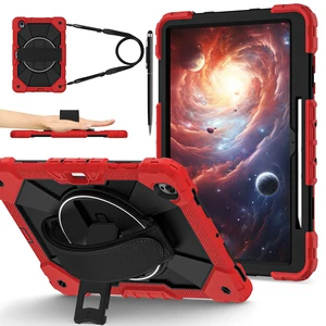 Case for Samsung Galaxy Tab S12 Plus / S12+ 12.6 inch 2026, Heavy Duty Shockproof Cover with S Pen Holder, Universal Stylus Pen Red Case for Samsung Galaxy Tab S12 Plus / S12+ 12.6 inch 2026, Heavy Duty Shockproof Cover with S Pen Holder, Universal Stylus Pen Red